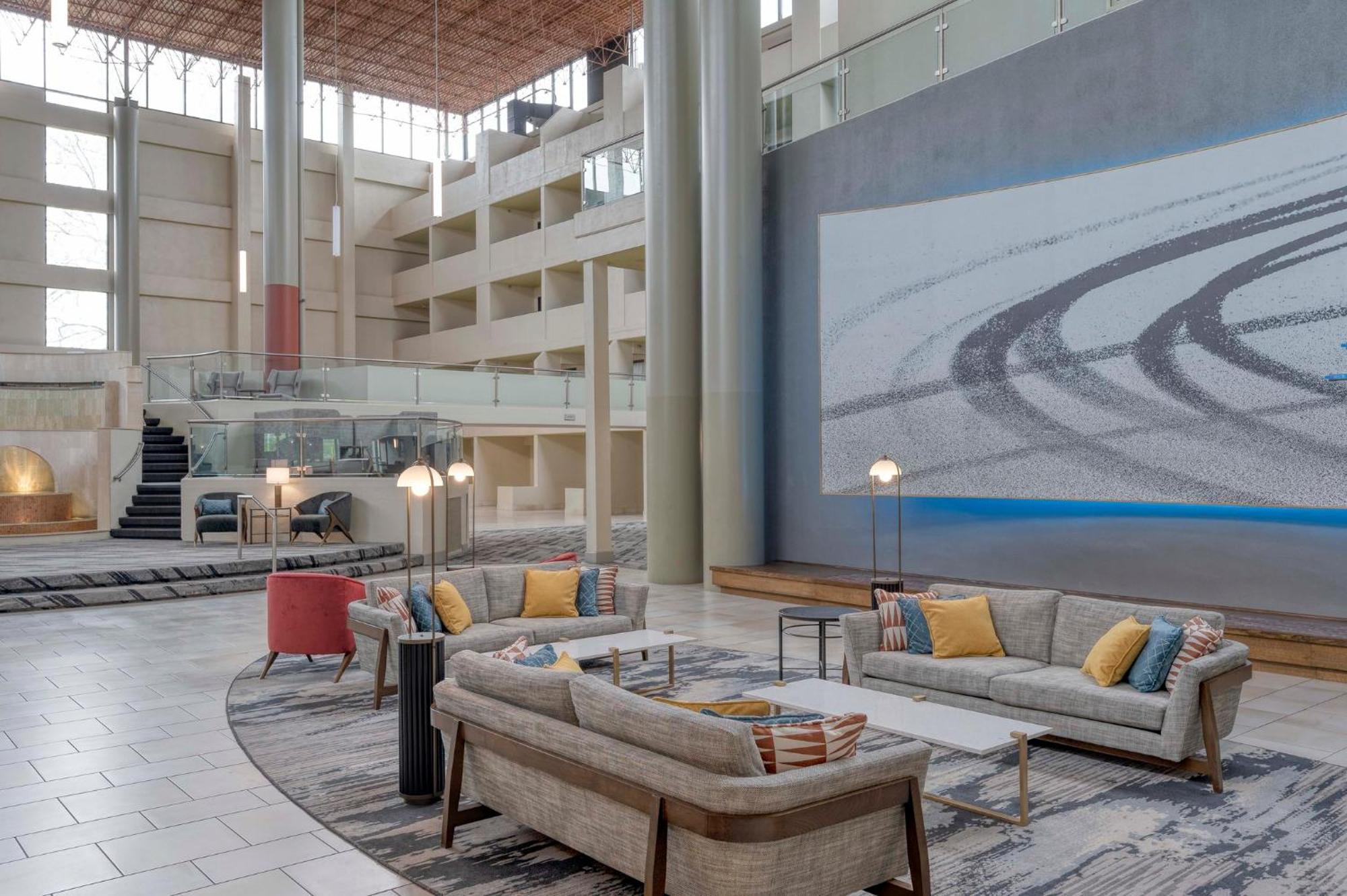 Crowne Plaza Indianapolis-Airport By Ihg Otel Dış mekan fotoğraf